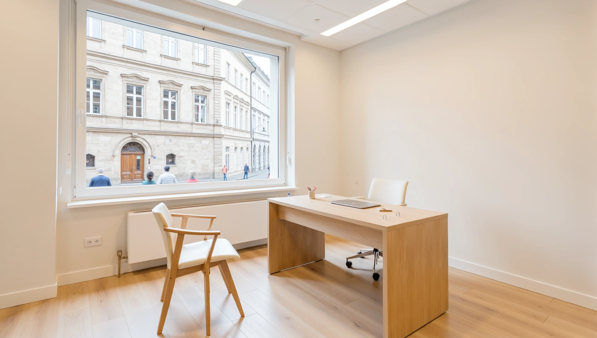 Interiér poradny Praha 1
